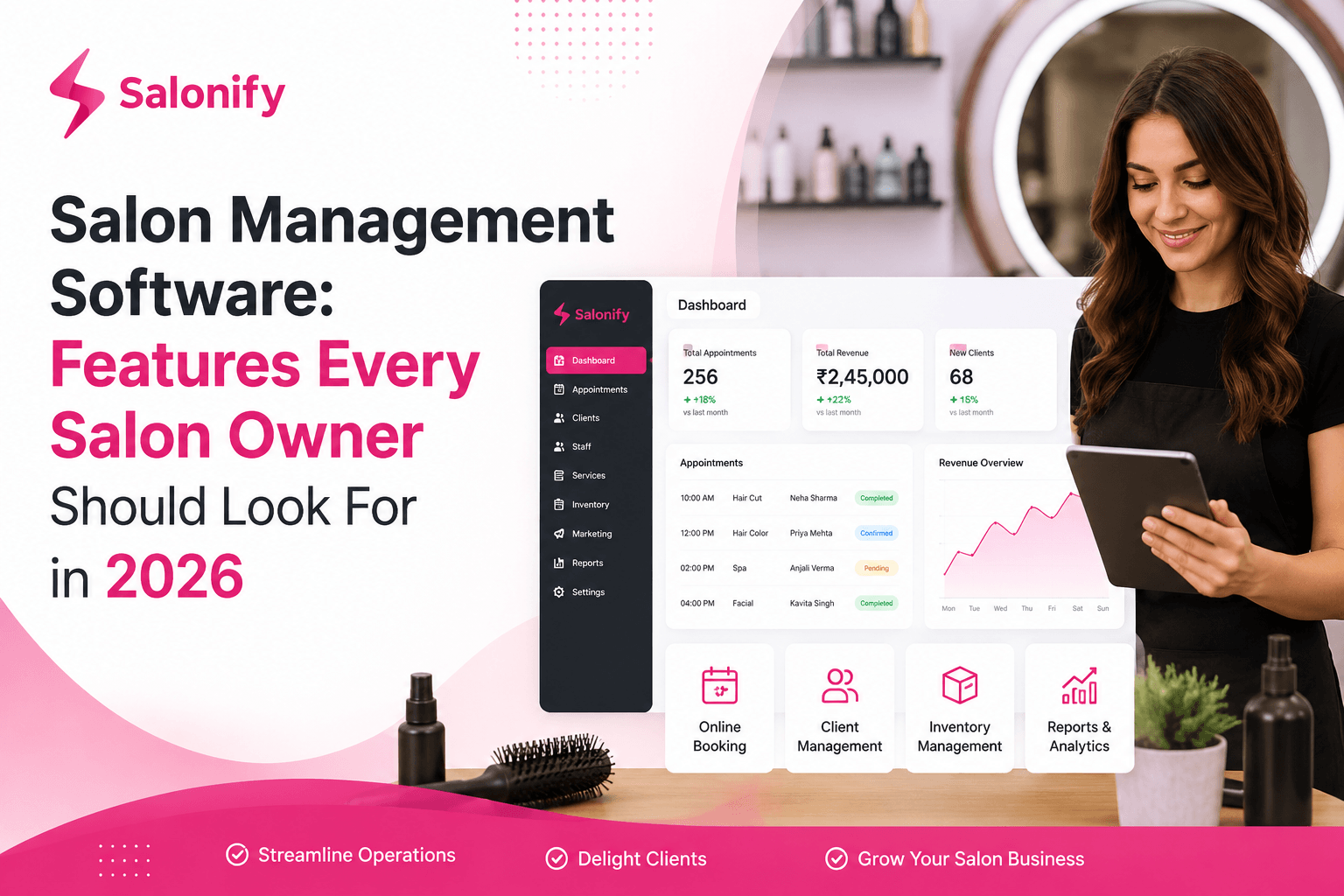 Salon Management Software